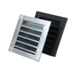 CZERPNIA/WYRZUTNIA ŚCIENNA Ø200, 330x330 - stal ocynkowana/malowana proszkowo