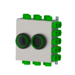 ROZDZIELACZ 11X75/160 NAWIEWNO WYWIEWNY IZOLOWANY