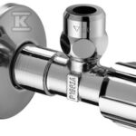 ZAWÓR KĄTOWY Z FILTREM 1/2"X3/8 CHR