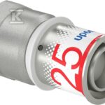 Uponor S-Press PLUS złączka z gwintem wewn. 25-Rp3/4"FT