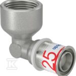 Uponor S-Press PLUS kolano z gwintem wewn. 25-Rp1"FT