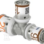 Uponor S-Press PLUS trójnik redukcyjny 20-16-16