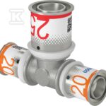 Uponor S-Press PLUS trójnik redukcyjny 20-25-20