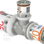 Uponor S-Press PLUS trójnik redukcyjny 25-16-20