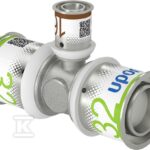 Uponor S-Press PLUS trójnik redukcyjny 32-16-32