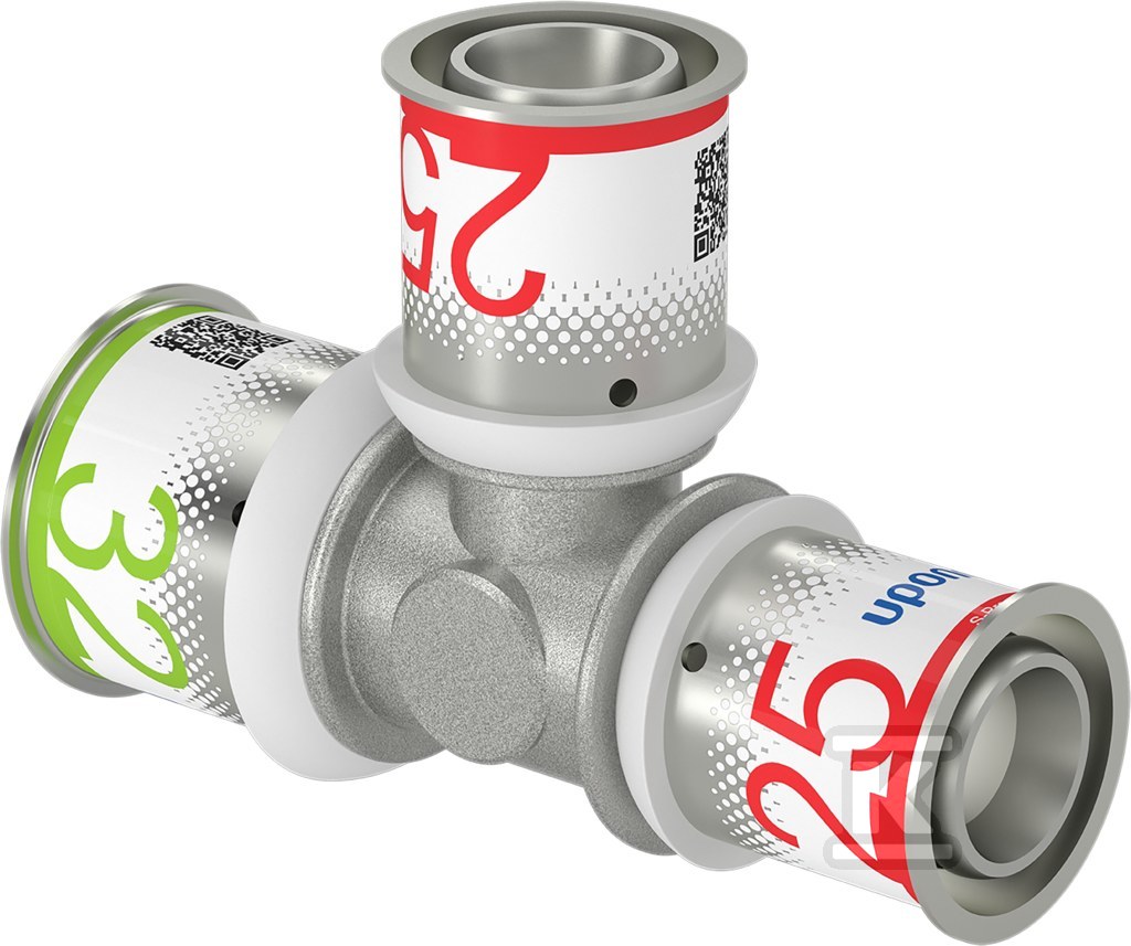 1070582_REN.jpg Uponor S-Press PLUS trójnik redukcyjny 32-25-25 - obrazek 1