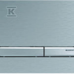 Przycisk spłukujący Sigma50, przedni, chrom szczotkowany