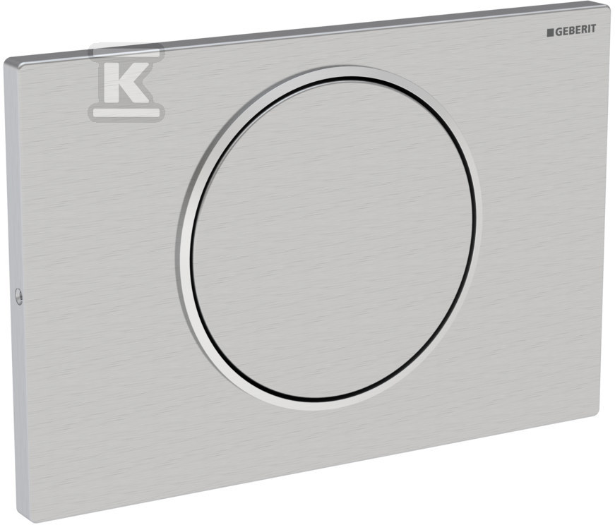 Plik zosta³ pobrany z http://www.onnshop.pl Przycisk spłukujący Sigma10, przedni, stal nierdz.-polerowana-szczot. - obrazek 1