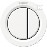 PNEUMATYCZNY PRZYCISK WC TYP 01 RĘCZNY