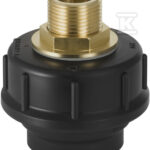 ŚRUBUNEK PRZEJŚCIOWY PE Z GWINTEM MOSI