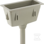Zlewozmywak laboratoryjny prostokątny 295x145 mm