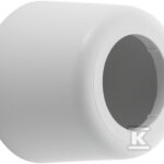 ROZETKA JEDNOCZĘŚCIOWA BIAŁA D50