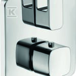 Bateria termostatowa Hansgrohe Axor Urquiola, podtynkowa, z zaworem odcinającym, element zewnętrzny chrom 11732000