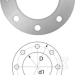 KOŁNIERZ PN16 63 STALOWY