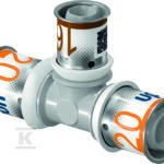 Uponor S-Press PLUS trójnik redukcyjny PPSU 20-16-20