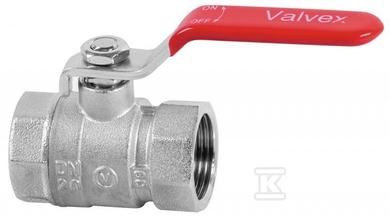 Plik zosta³ pobrany z http://www.onnshop.pl Zawór kulowy niklowany z dławikiem z dźwignią stalową (DSt) (wersja N-N) ONYX 3/4" - obrazek 1