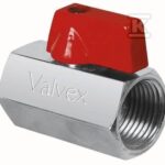 ZAWÓR KUL.MINI 1/2" WEW/WEW,CHROM