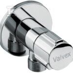 Zawór kątowy z głowicą ceramiczną Star chrom 1/2"-3/4"