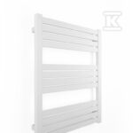 Grzejnik łazienkowy ONNLINE PBV 640x810, moc grzewcza: 445W (75/65/20), rozstaw: 600mm, typ podłączenia: SX (wyłącznie dolne na kolektorach), kolor biały RAL9016, wymiary: H=810, L=640