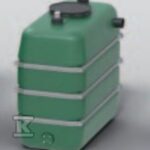 ZBIOR.NA DESZCZ.NAZIEMN.1100L Z SYFONEM