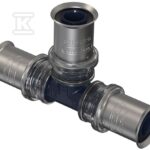 TRÓJNIK K5 C/Z WODA PN 10 40/40/40