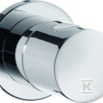 Zawór odcinający Hansgrohe podtynkowy DN15 / DN20, element zewnętrzny chrom 15972000