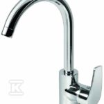 BAT.KUU ZLEW.Z DŹWIGNIĄ Z BOKU CHROM