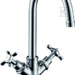 Bateria umywalkowa Hansgrohe Axor Montreux dwuuchwytowa, DN15 chrom 16502000