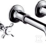 BAT.MONTREUX UMYW. ŚCIENNA NIKIEL/SZCZO