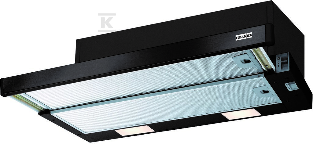 Plik zosta³ pobrany z http://www.onnshop.pl Okap Szufladkowy Czarny Ftc 632L Bk - obrazek 1