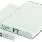 ZEST.FILT.G4/F7:X350/X425/X500-495X186MM