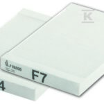 ZEST.FILTR.G4/F7-DX4-6E/275/275X245X25MM