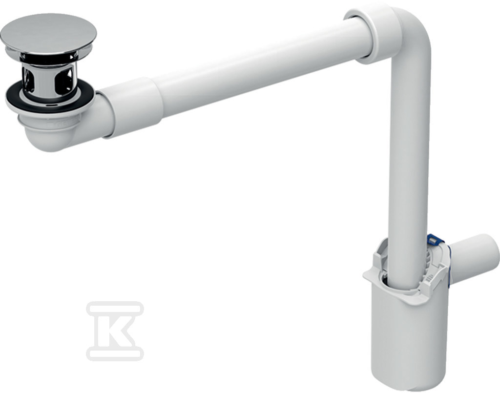 Plik zosta³ pobrany z http://www.onnshop.pl Odpływ umywalkowy model oszczędzający przestrzeń, ze swobodnym przepływem i pokrywą odpływu, d32 - obrazek 1