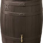 ZB.NA DESZCZ.NAZ. BARRICA 420L,BRĄZOWY