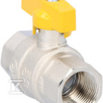 ZAWÓR KULOWY GAZOWY MT 3/4" NIKL.