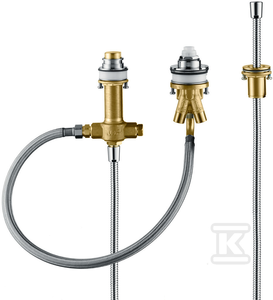 Plik zosta³ pobrany z http://www.onnshop.pl Zestaw Hansgrohe podstawowy do 3-otworowej, jednouchwytowej baterii montowanej na brzegu wanny 13439180 - obrazek 1