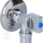 ZAWÓR KULOWY KĄT.1/2X3/8",ROZETA ONNLI