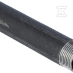 Sztucer stalowy czarny gwint jednostronny 3/4" L=120