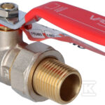 KUREK KUL.ONYX 1/2"GW/ŚRUB.PN40-DST NIK