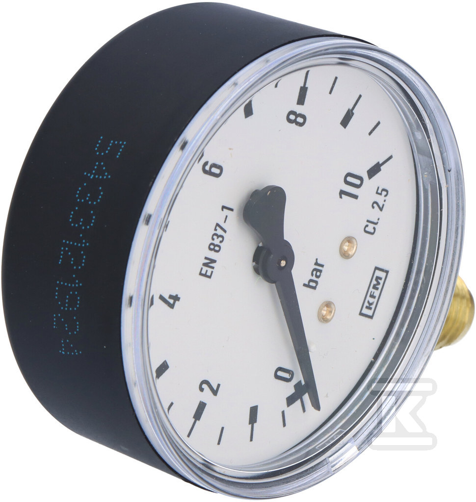 Plik zosta³ pobrany z http://www.onnshop.pl Manometr 111.10.063 M12x1,5 0-10 bar tworzywo - obrazek 1