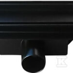 Odpływ liniowy Drain Designe 70 cm Black