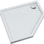 Brodzik akrylowy 3.2397 Standard 80x80x5 cm "Caspar New", pięciokątny