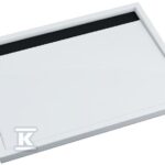 Brodzik kompozytowy 3.4229-M / C / G Stabilsound Plus 90x120x4,5 cm "Ajax B&W", prostokątny