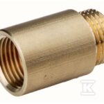 PRZEDŁUŻKA MOSIĘ.1/2" 20MM ŻÓŁTA O