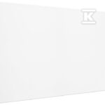 Grzejnik stalowy HD-WAVE STEEL z termostatem, moc 1000 W - biały