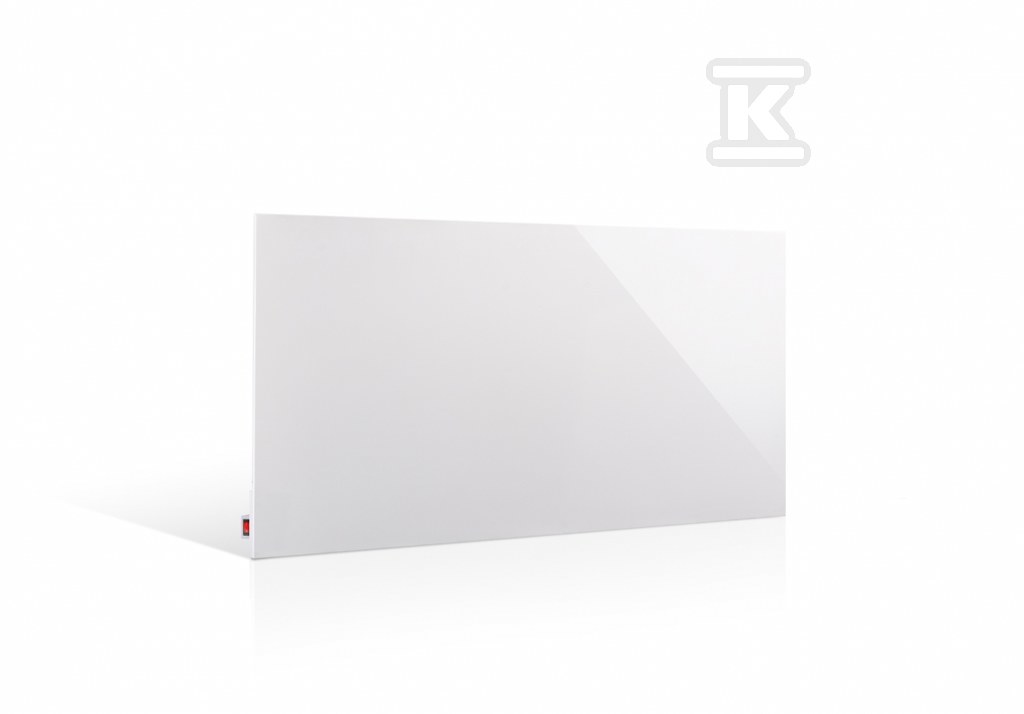 Grzejnik stalowy HD-WAVE STEEL z włącznikiem on/off, moc 500 W - biały Grzejnik stalowy HD-WAVE STEEL z włącznikiem on/off, moc 500 W - biały