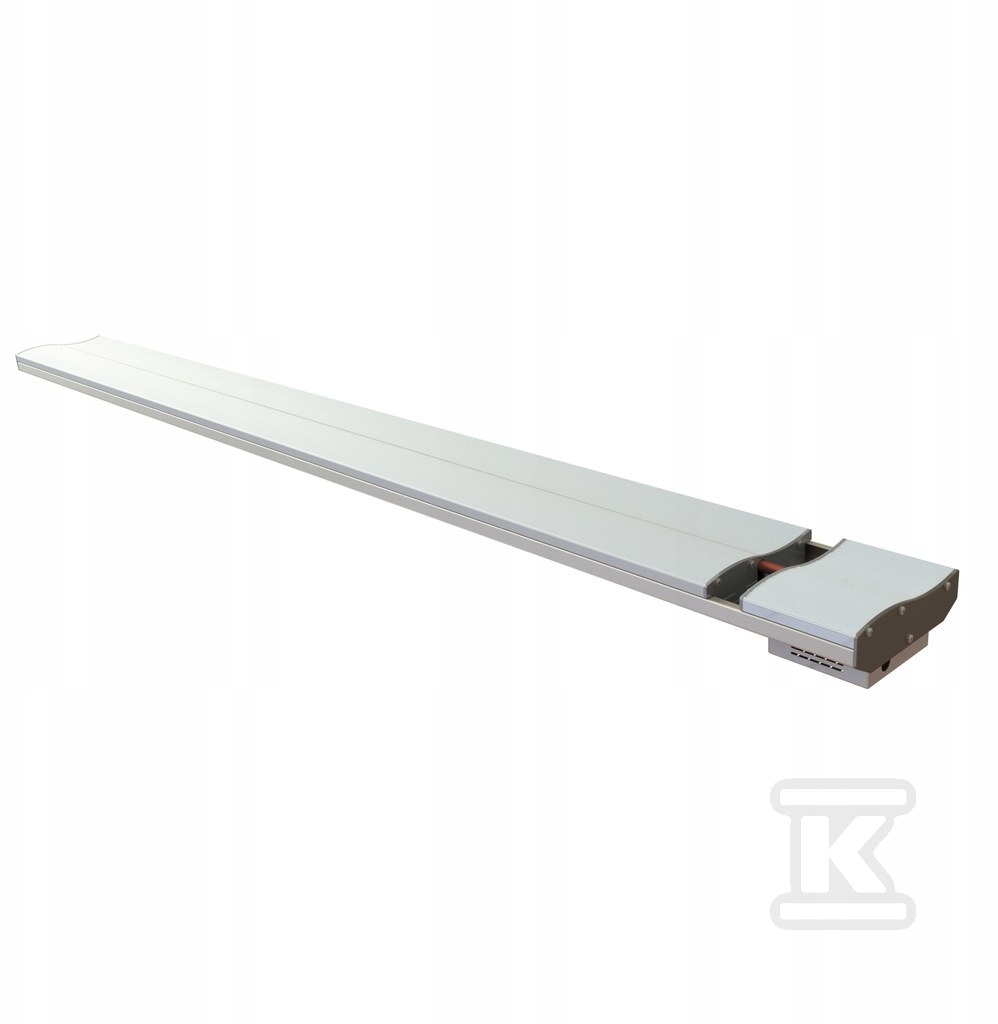 Promiennik sufitowy HD-EXPO, moc 3000 W - szary Promiennik sufitowy HD-EXPO, moc 3000 W - szary
