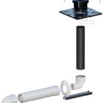 Zestaw kominowy, przyłączeniowy do kotłów kondensacyjnych OLZB-12V2 szacht, DN60/100mm ONNLINE, kompatybilny z kotłami Ariston, Vaillant, Beretta, Saunier Duval