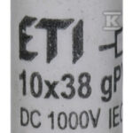 WKŁADKA CYLIND.CH10X38 GPV 4A/1000V DC