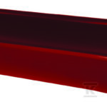 RYNNA DACHOWA PVC 125X4000 CZERWONY